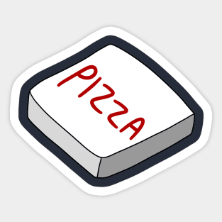 Pizza Box Sticker